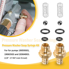Two brass injector barbs from USSKYBOY kit