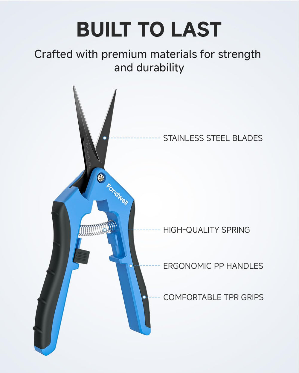 Two Fondwell pruning shears in package