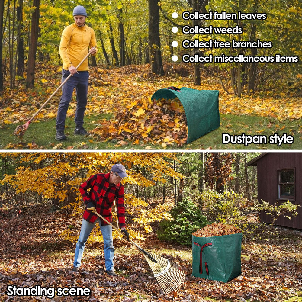 Two GIJHXIK garden bags stacked for storage