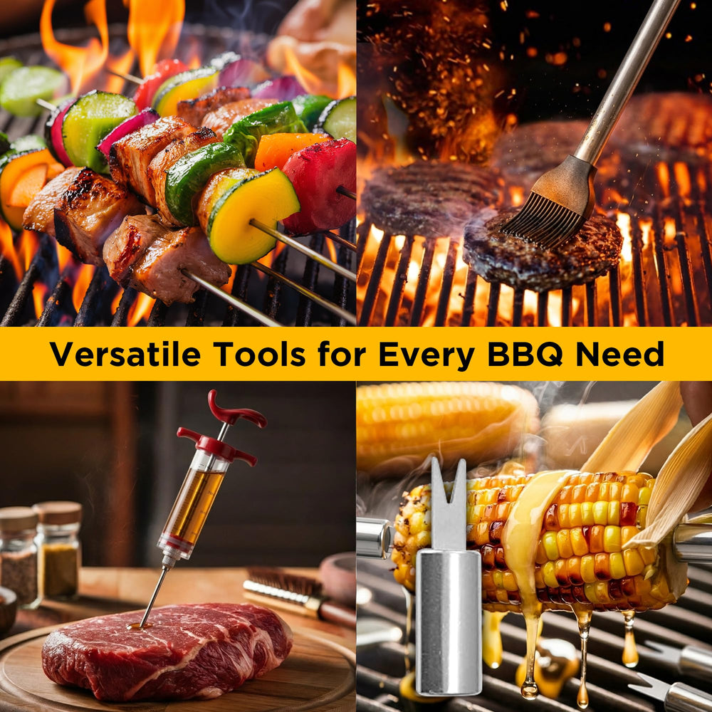 Two grill gloves included in Kaluns BBQ accessories