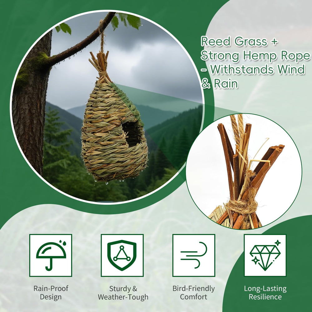 Two Gute Hummingbird Houses displayed together