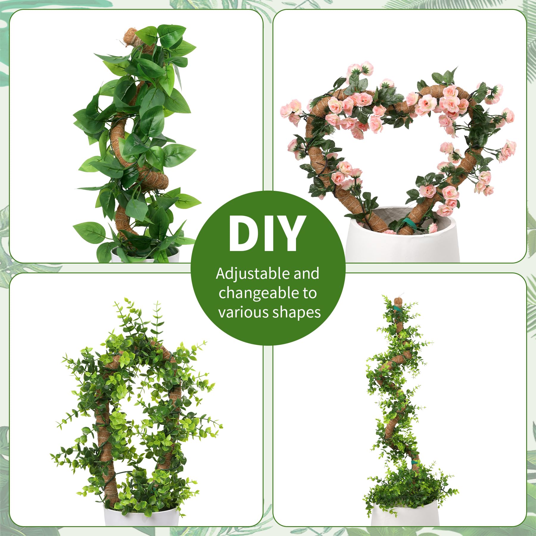 Two LveSunny moss poles packaged for sale