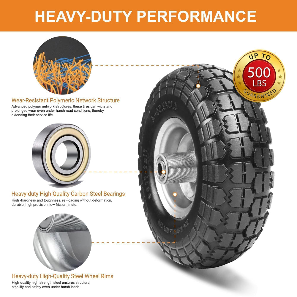 Two-pack CANWUPON solid tires with packaging
