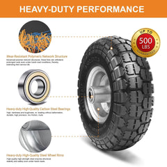 Two-pack CANWUPON solid tires with packaging