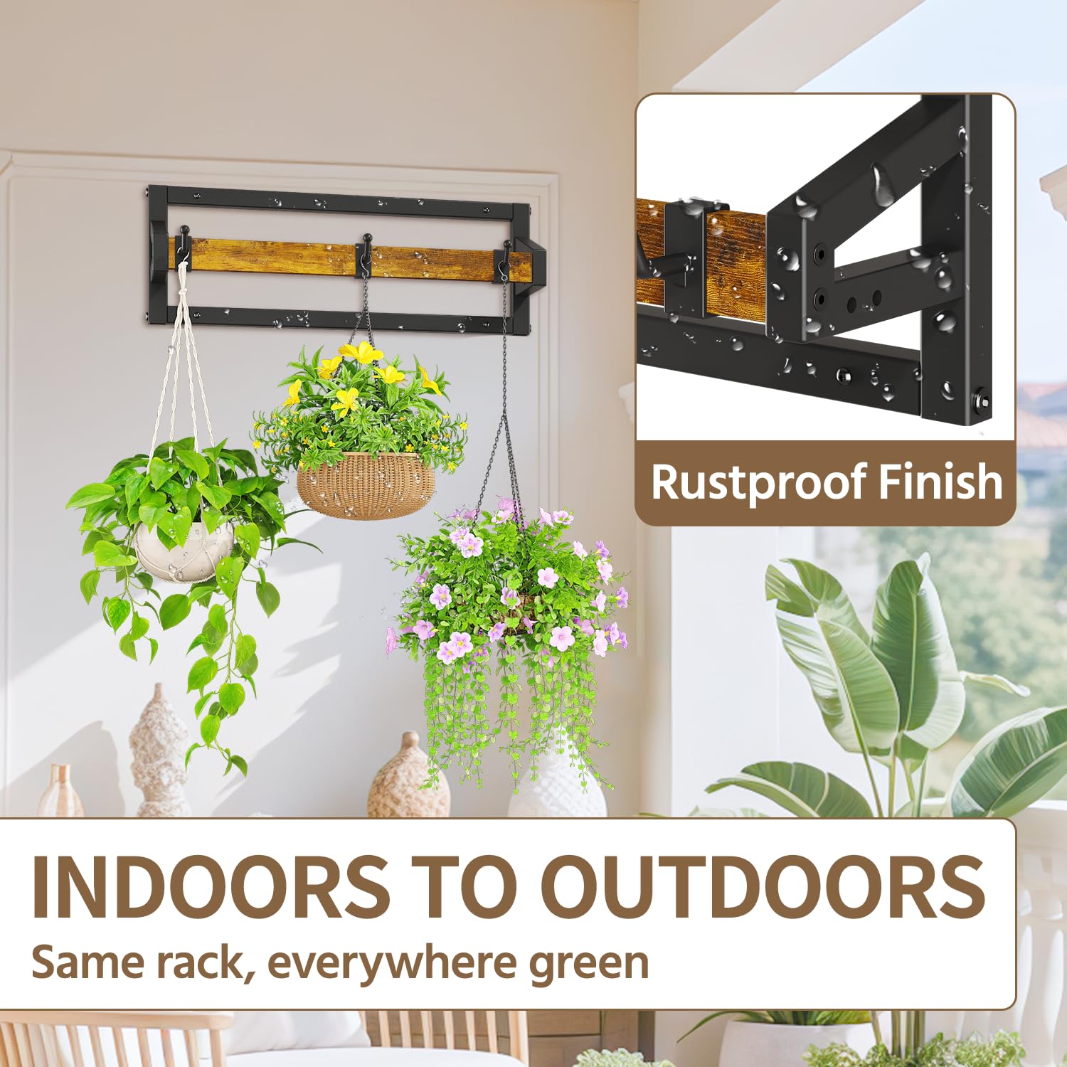 Two-pack LASZOLA plant hangers in packaging