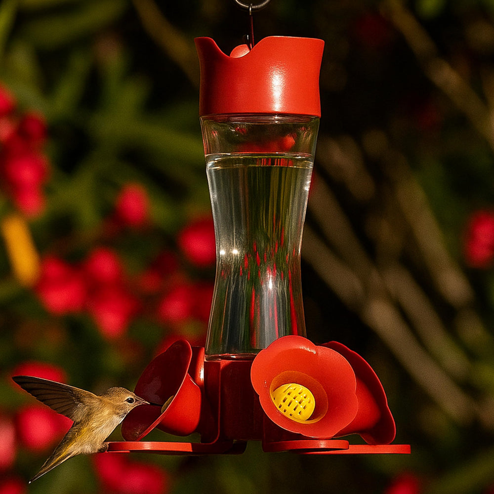 Two-pack of Perky-Pet hummingbird feeders