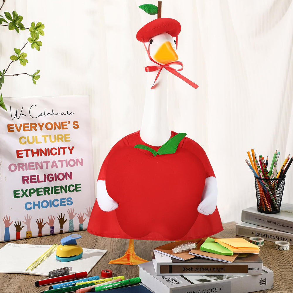 Two-piece Halloween goose outfit set displayed