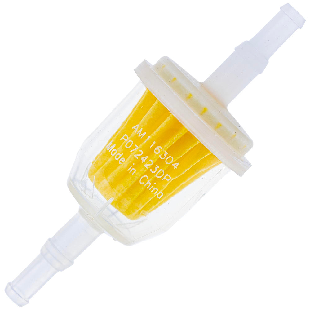 Two quarts of John Deere 10W-30 oil included in kit