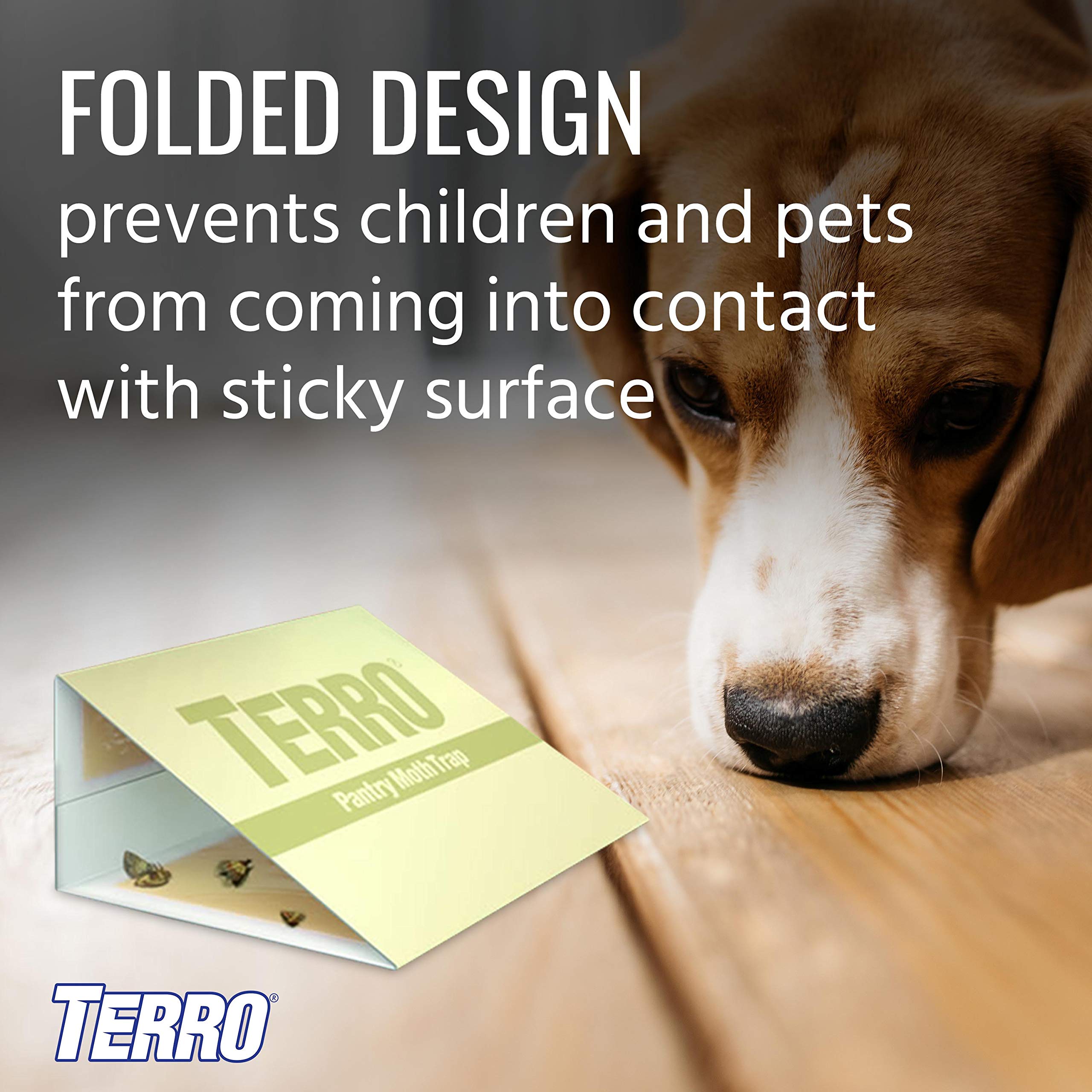 Two Terro Pantry Moth Traps in original packaging