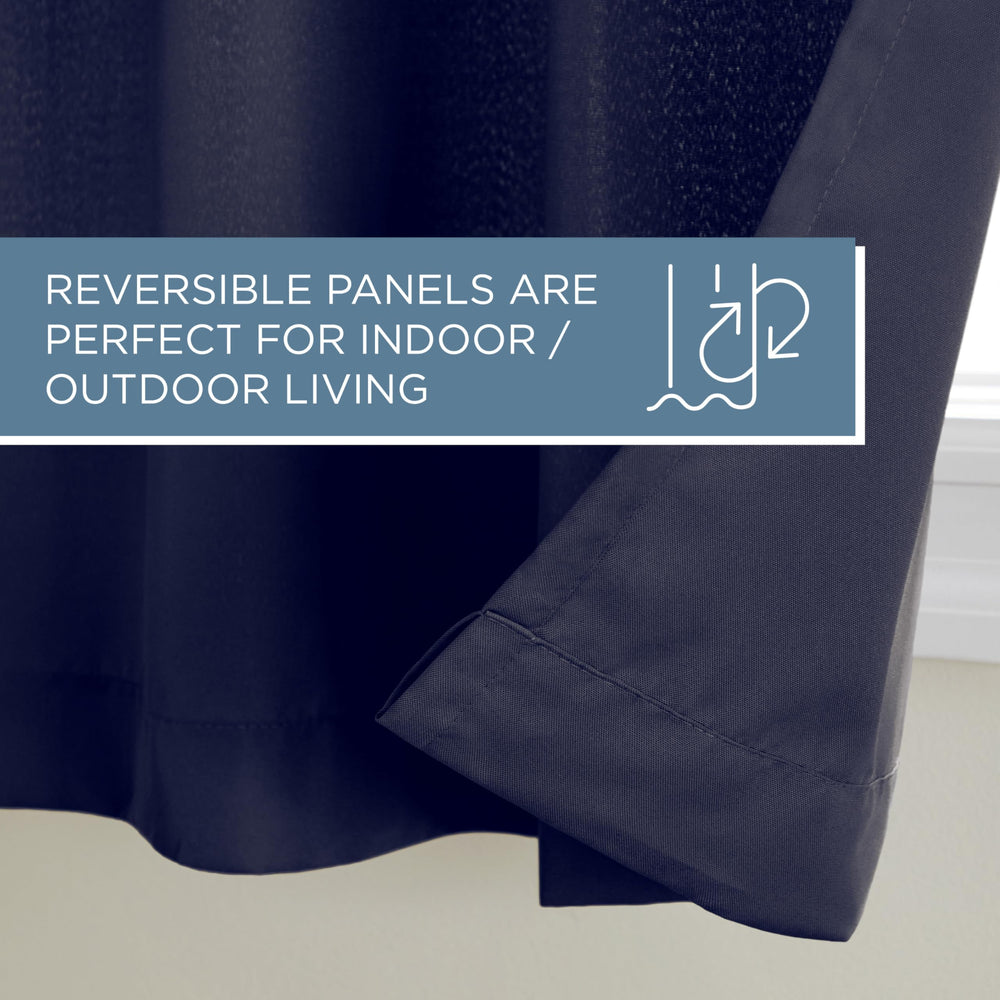 Two TOWN & COUNTRY BASICS Heavyweight Curtains packaged