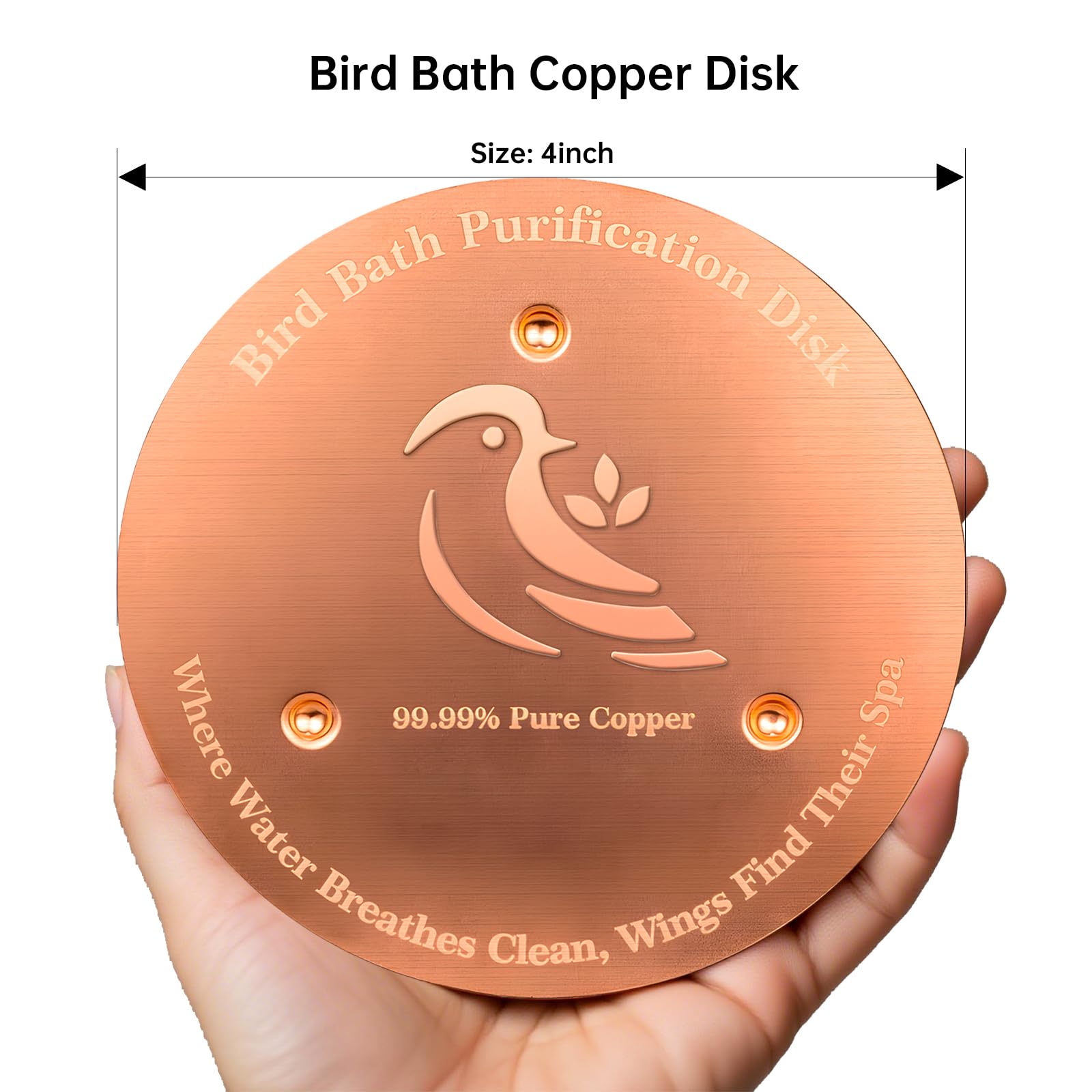Two Ulycon Bird Bath Purification Disks side by side