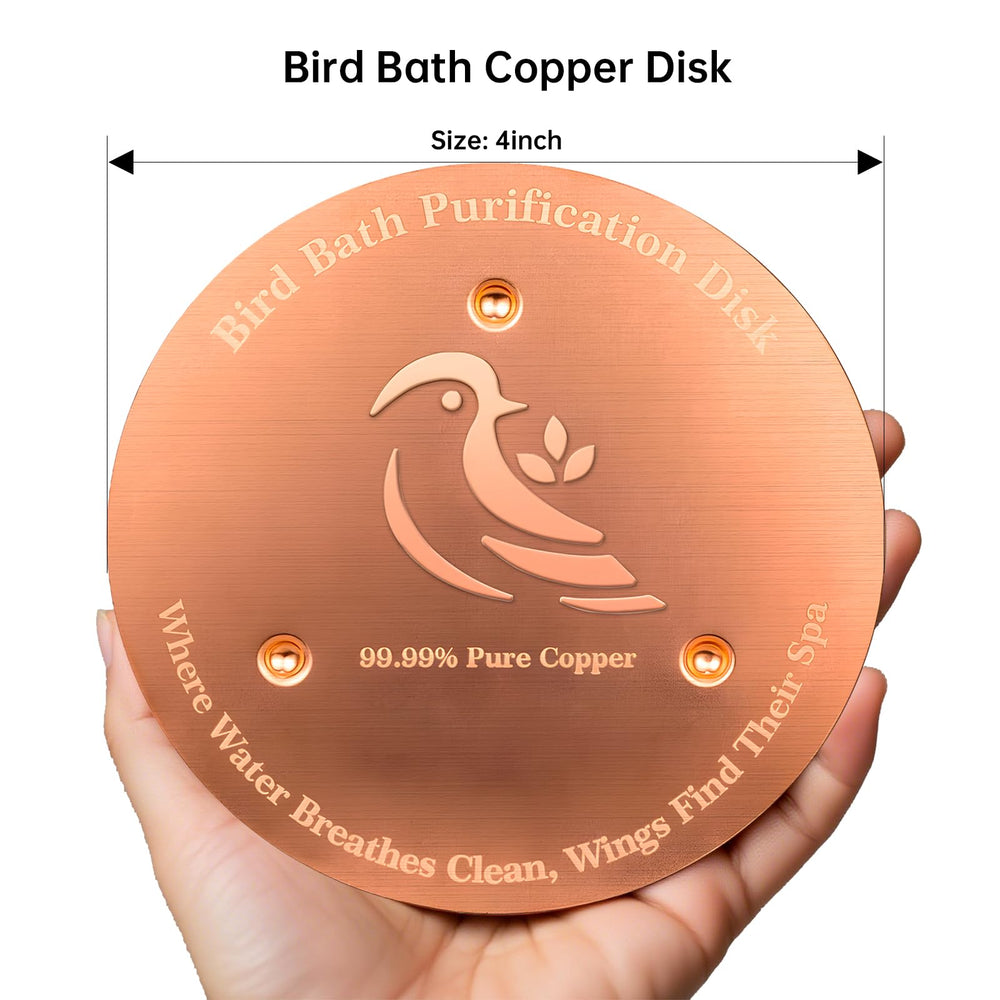 Two Ulycon Bird Bath Purification Disks side by side