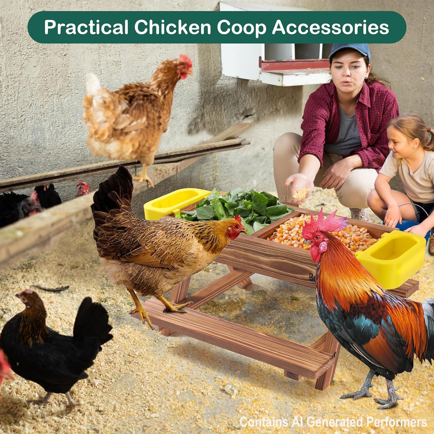 Two water feeders included in Boulphia chicken feeder kit