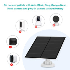 Two YCTechCam solar panels side by side