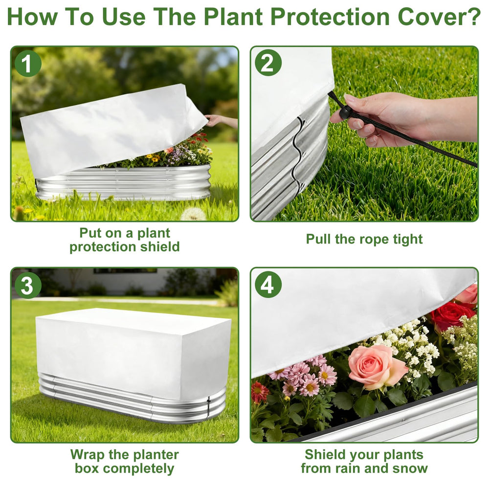 Two YTJ plant covers in white packaging