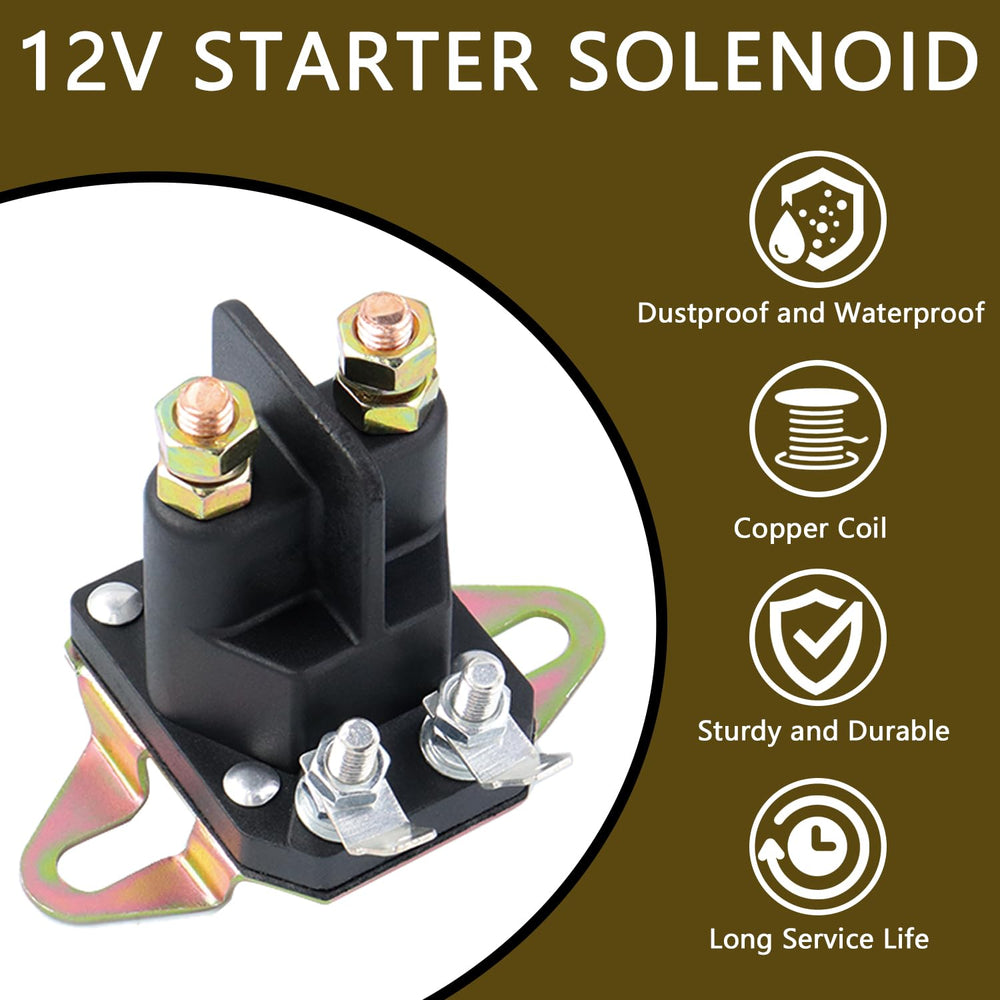 TXRXIZ Starter Solenoid 117-1197 installed on a Toro mower