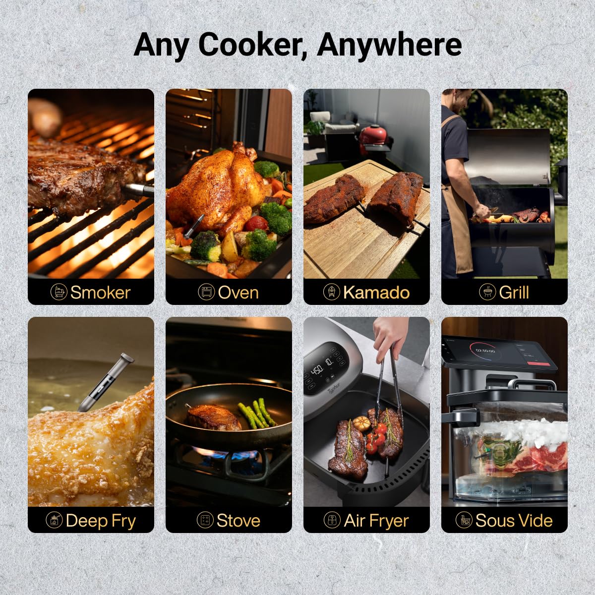 Typhur Sync Gold Gen2 meat thermometer probes close-up
