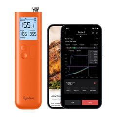 Typhur Sync Gold Gen2 Wireless Meat Thermometer front view