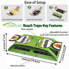 Tysonir Roach Trap packaging with product details