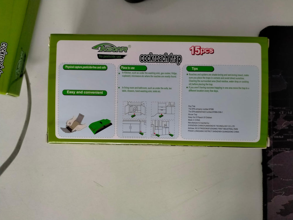 Tysonir Roach Traps Indoor 15 Pack product details