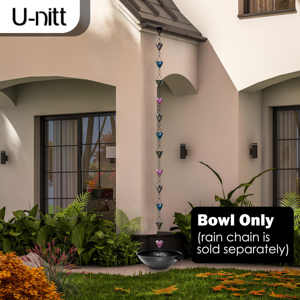 U-nitt catch basin displayed with flowing rainwater