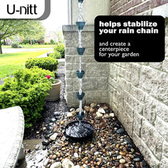 U-nitt catch basin with carabiner ring attachment