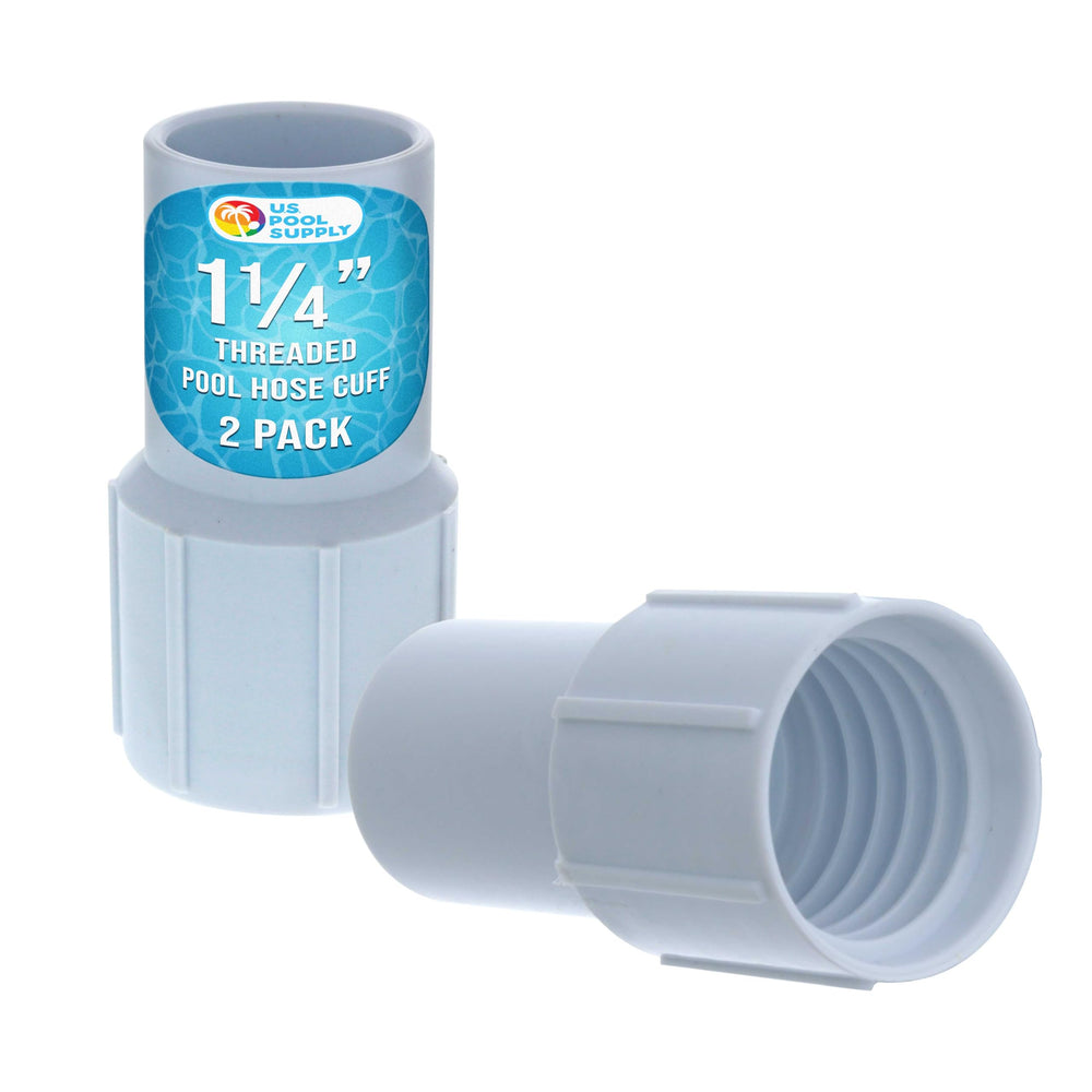 U.S. Pool Supply 1.25 inch pool hose cuff front view