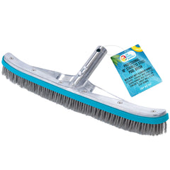 U.S. Pool Supply 18-inch pool brush head with stainless steel bristles