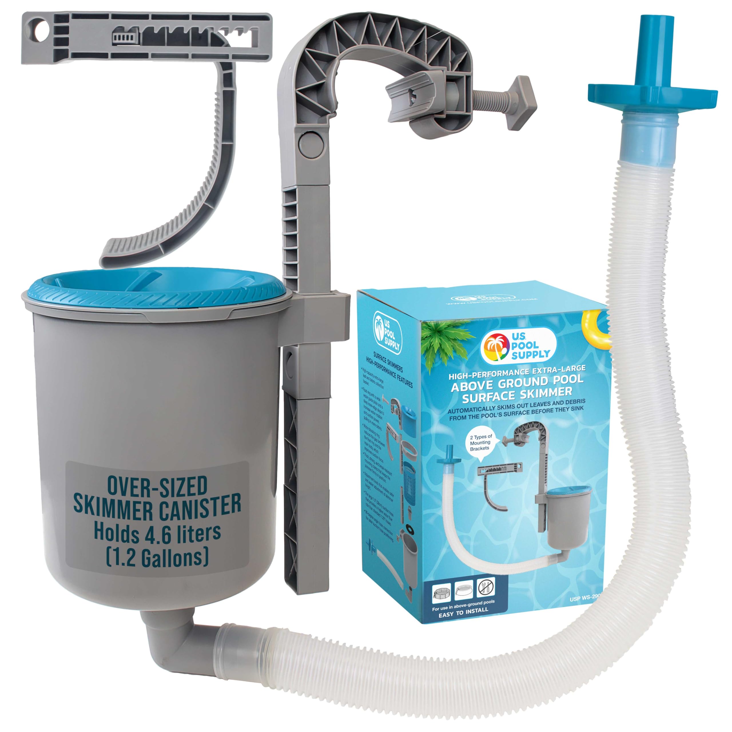 U.S. Pool Supply Above Ground Pool Skimmer front view