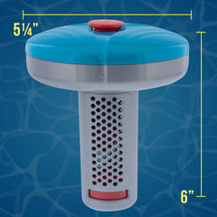 U.S. Pool Supply Floating Chlorine Dispenser with 1" tablets