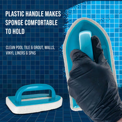 U.S. Pool Supply Hand-Held Pool Scrub Brush packaging