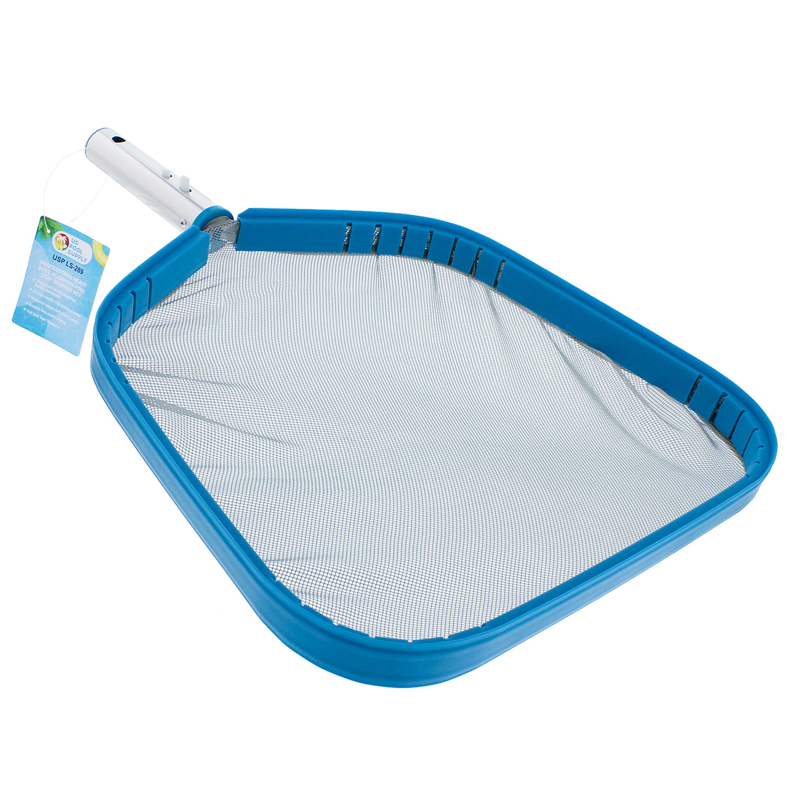 U.S. Pool Supply Heavy Duty 15" Pool Leaf Skimmer Net with aluminum frame