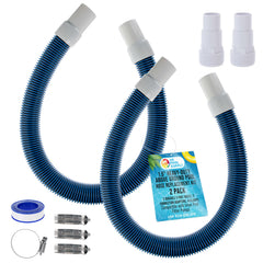 U.S. Pool Supply Heavy-Duty Pool Hose Replacement Kit with hoses and accessories