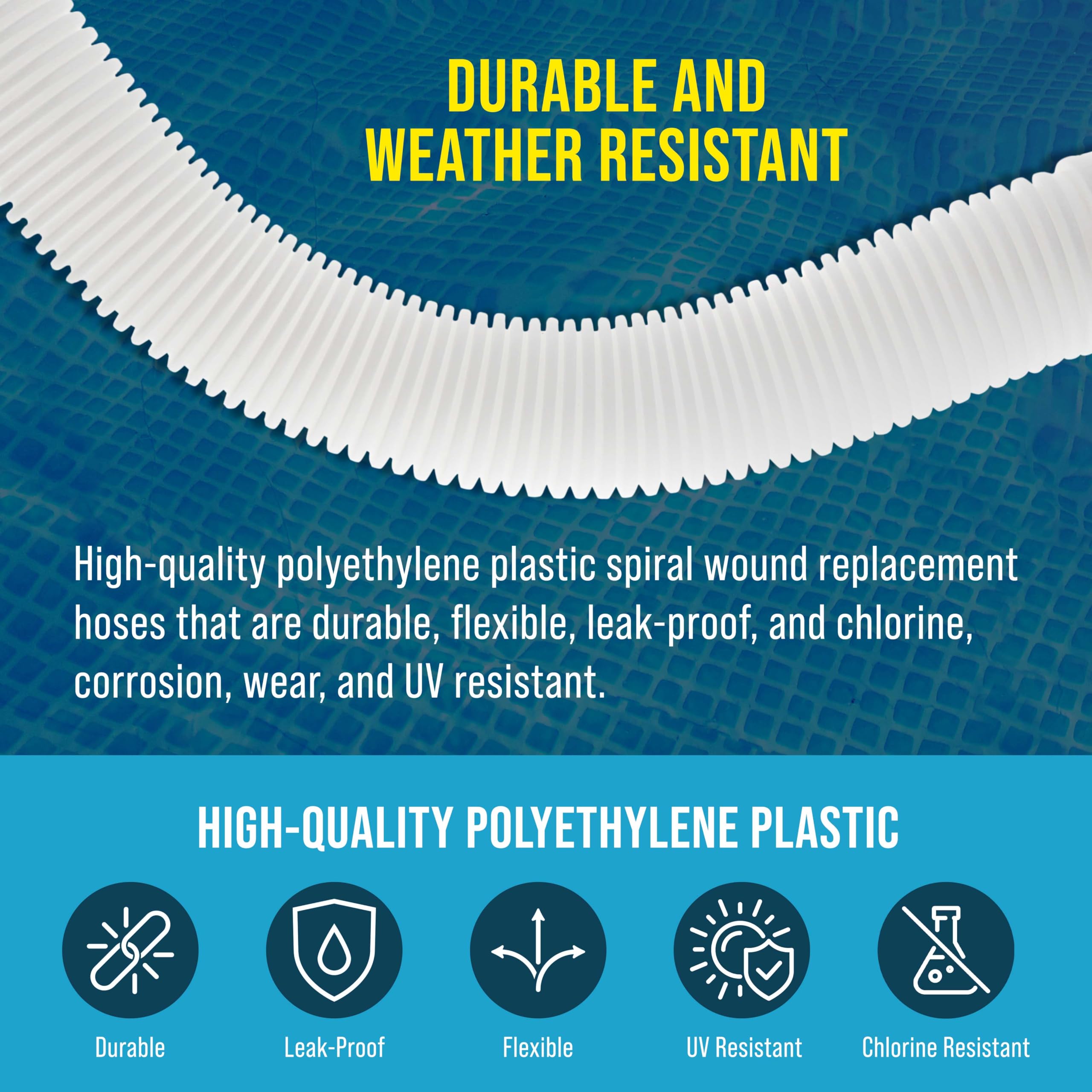 U.S. Pool Supply hose packaging