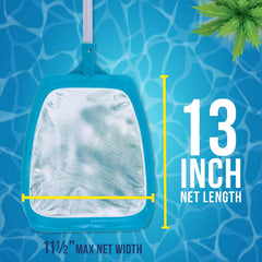 U.S. Pool Supply Leaf Skimmer Net close-up of nylon mesh