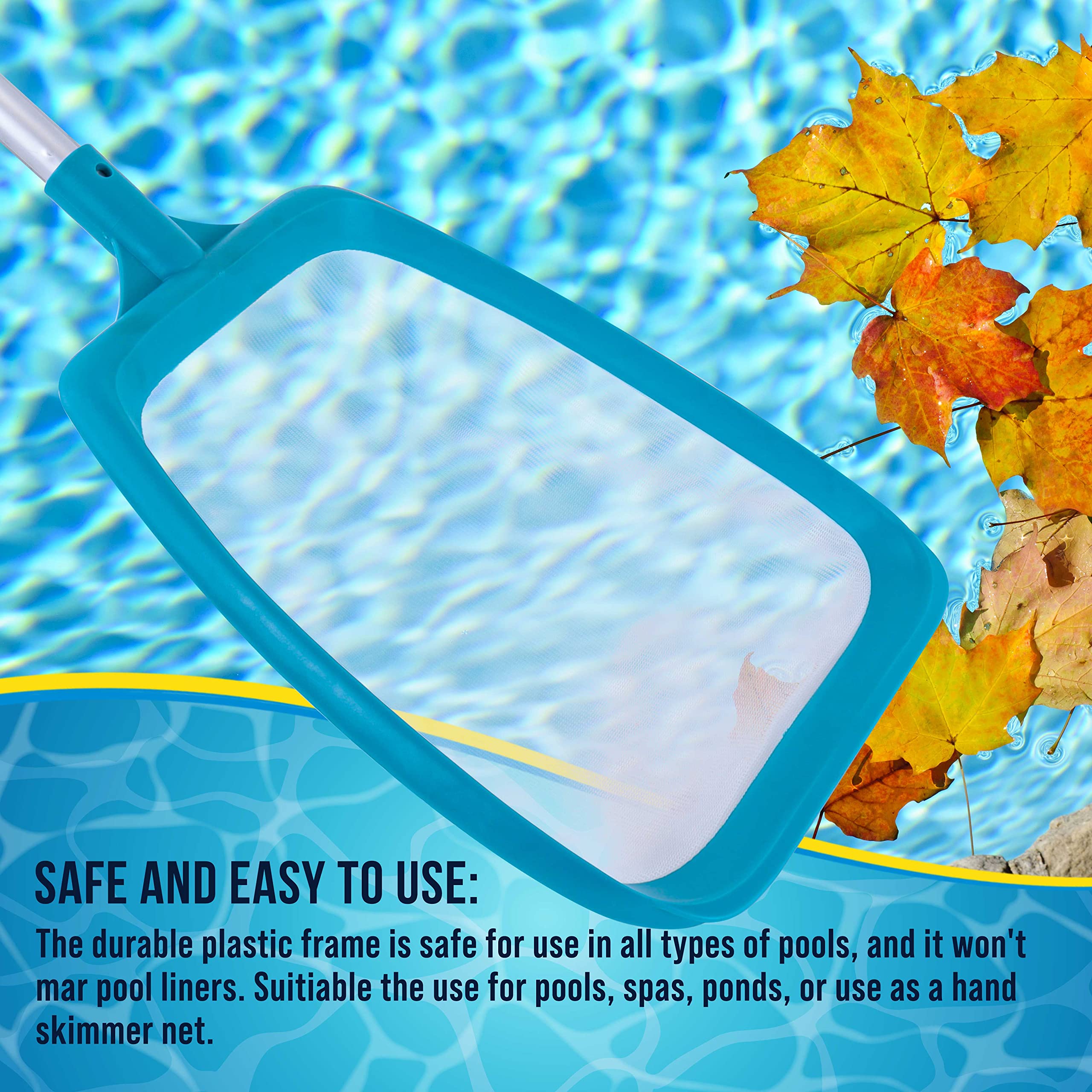 U.S. Pool Supply Leaf Skimmer Net packaging display