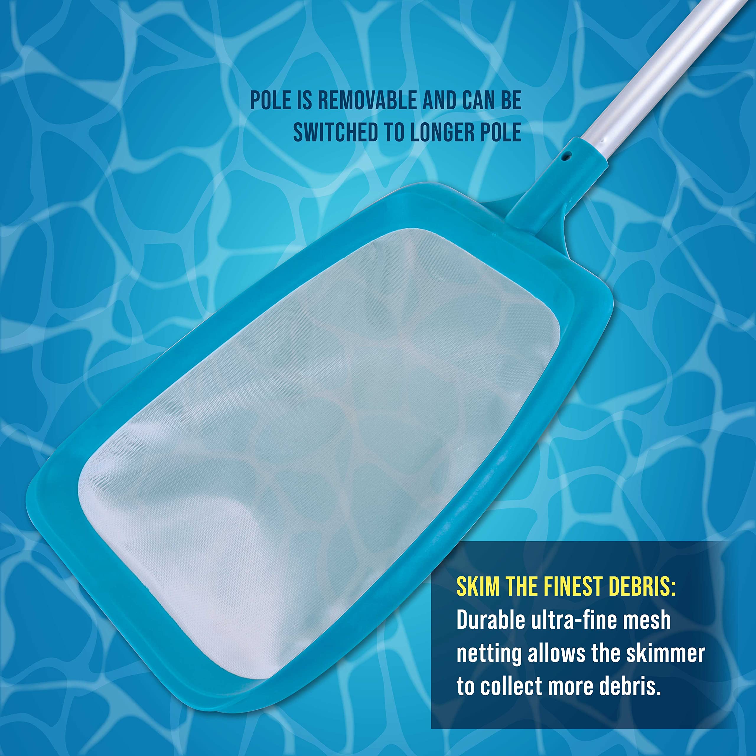 U.S. Pool Supply Leaf Skimmer Net side view