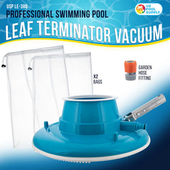U.S. Pool Supply Leaf Terminator Vacuum 15-inch with hose connection