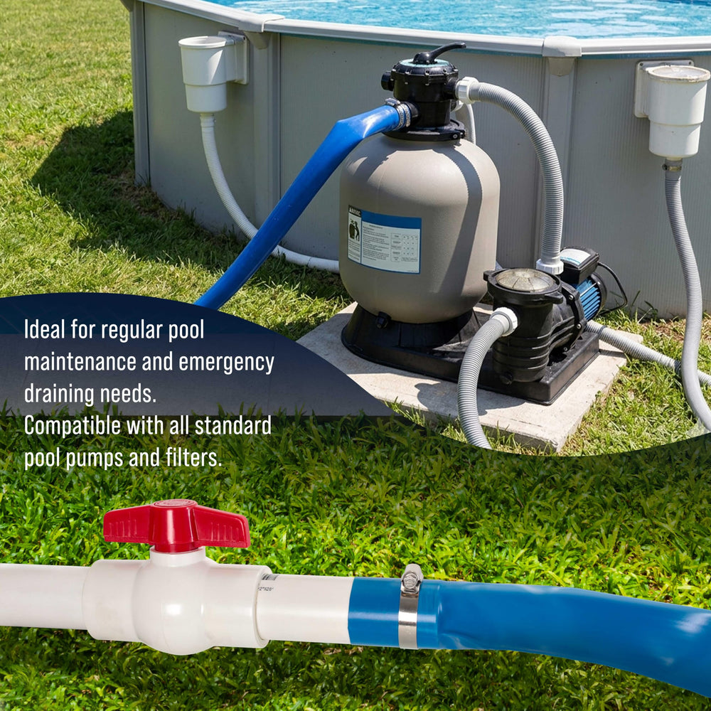 U.S. Pool Supply Pool Backwash Hose 1.5" diameter detail