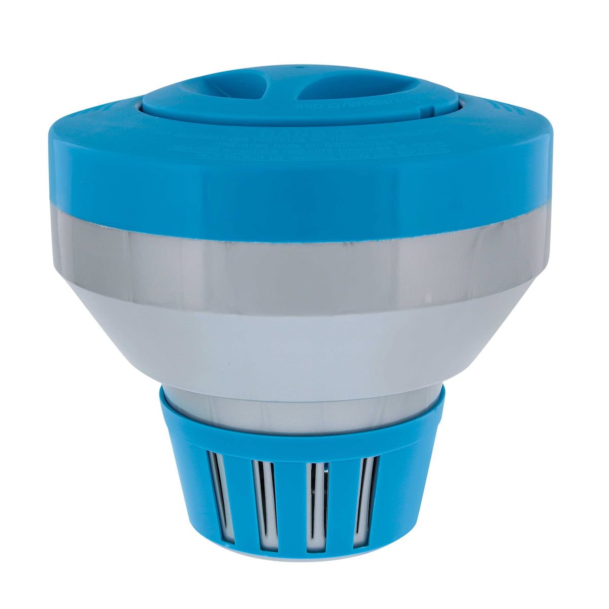 U.S. Pool Supply Pool Chlorine Floater front view with locking cap