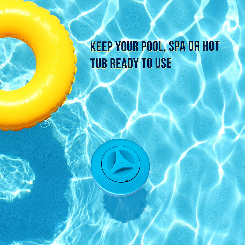 U.S. Pool Supply Pool Chlorine Floater packaging and specifications