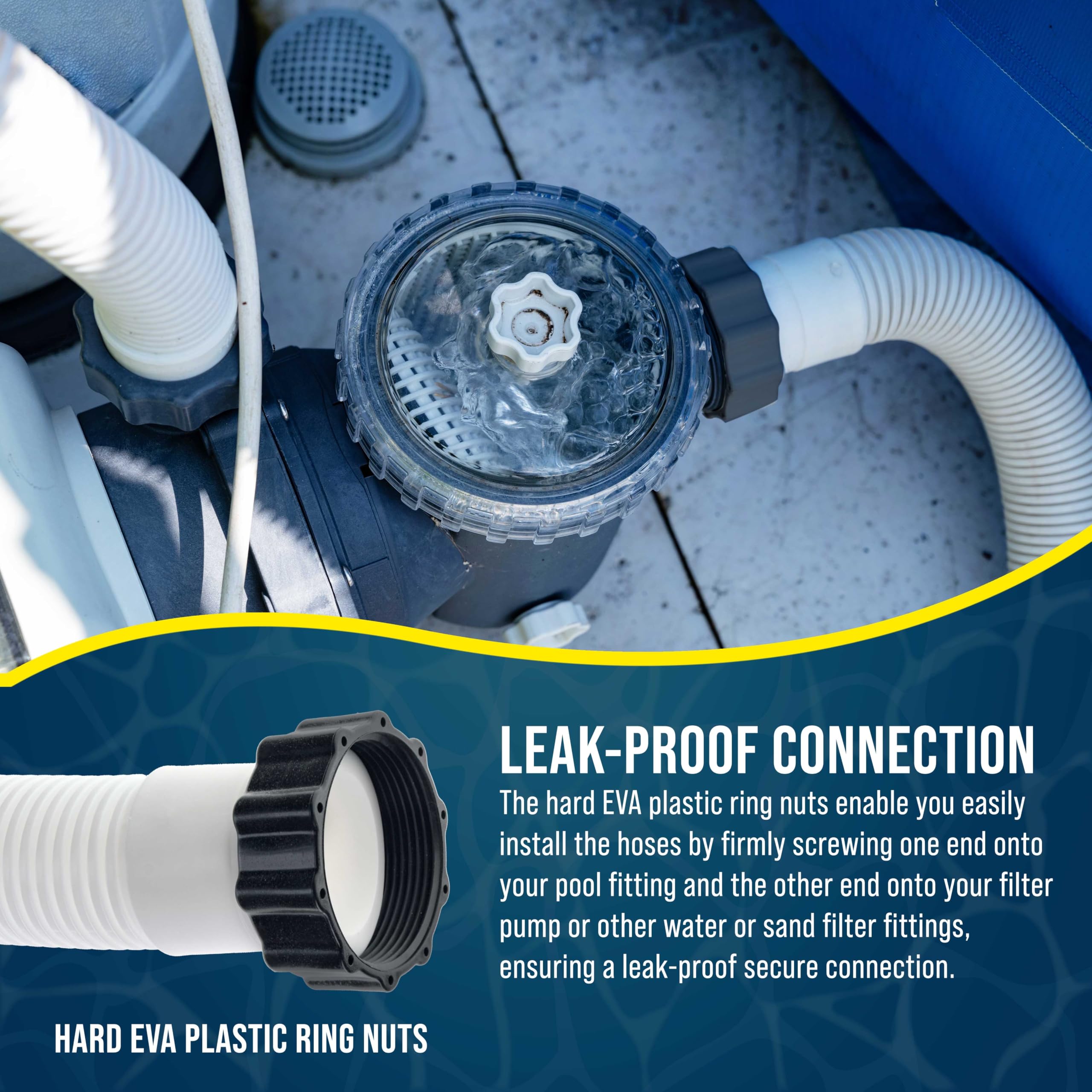 U.S. Pool Supply pool hose installation example