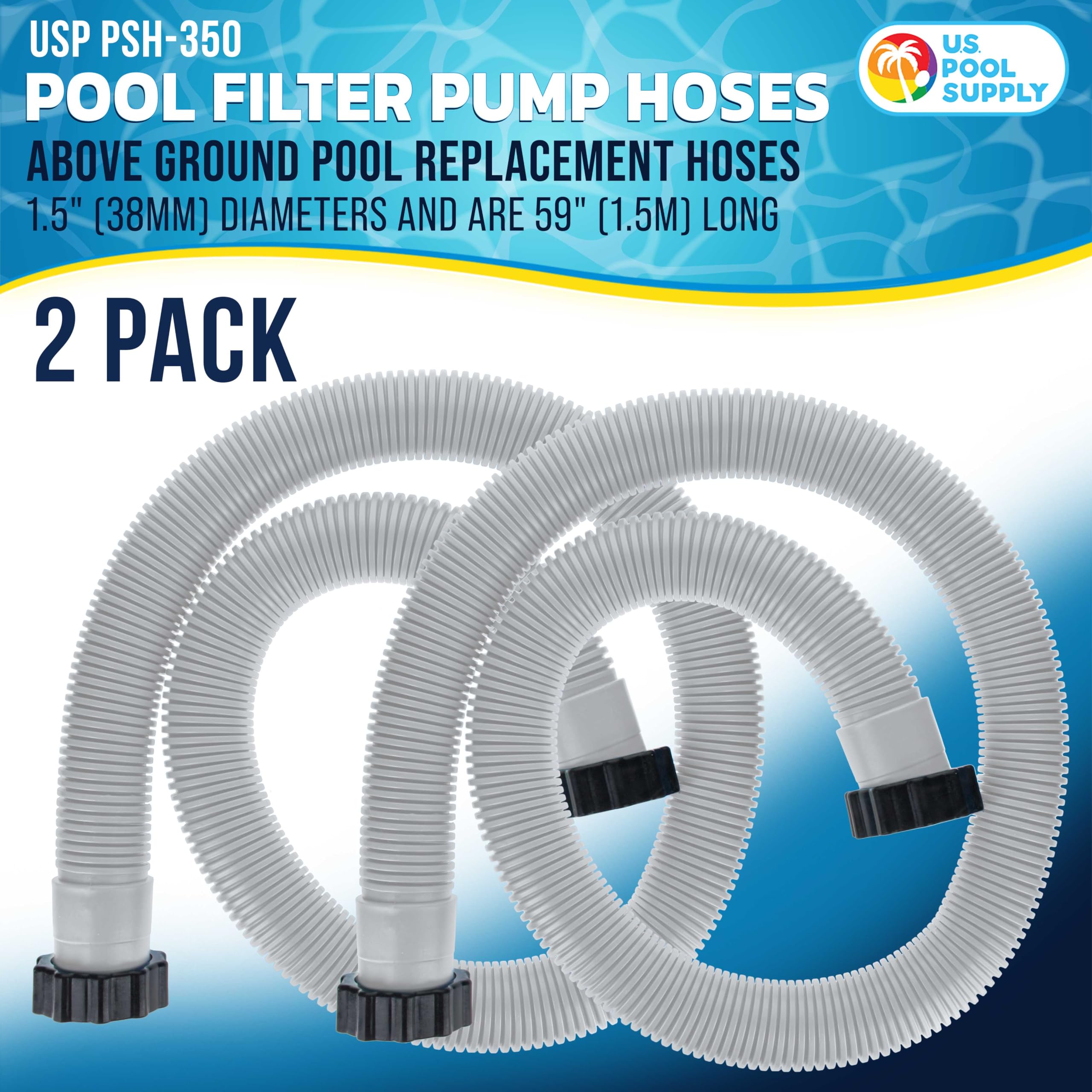 U.S. Pool Supply pool hose side view