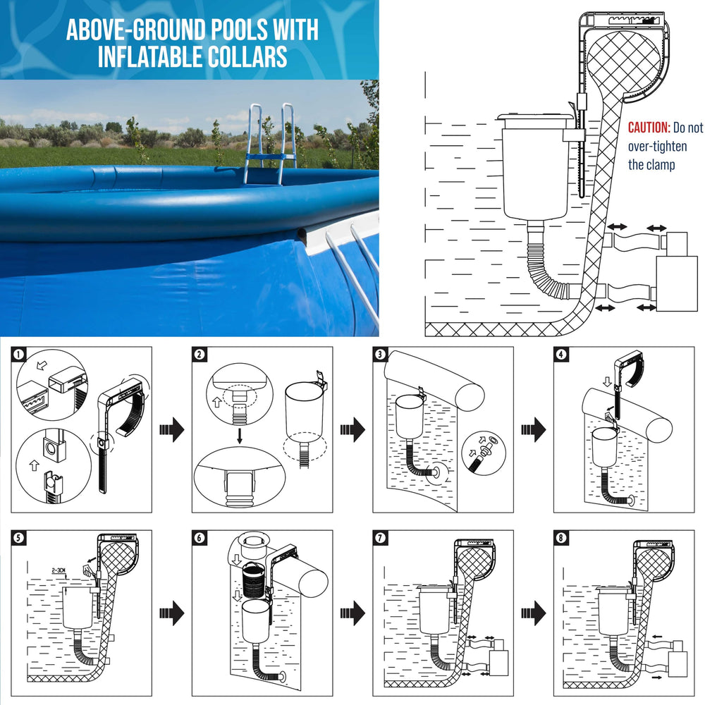 U.S. Pool Supply Pool Skimmer in packaging
