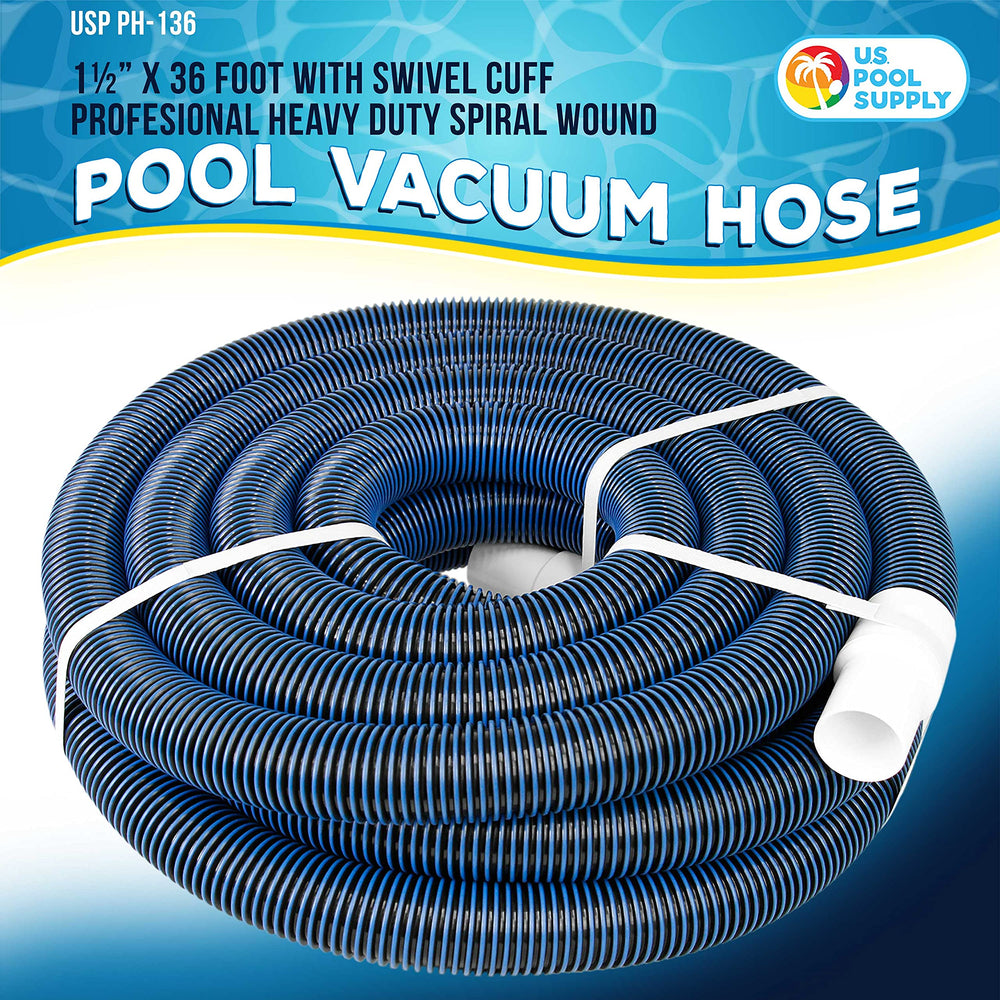 U.S. Pool Supply Pool Vacuum Hose swivel cuff detail