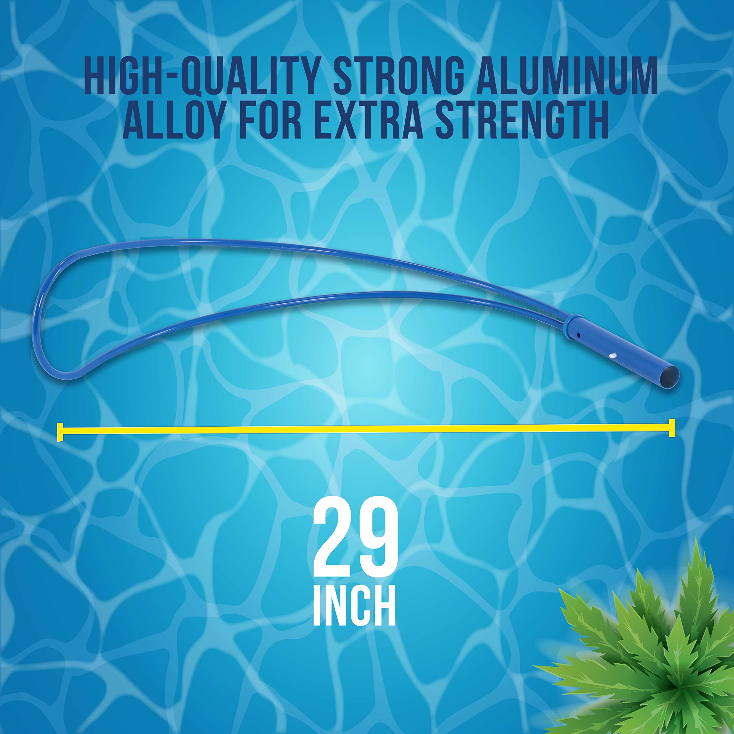 U.S. Pool Supply safety hook attached to a telescopic pole