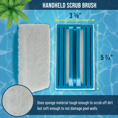 U.S. Pool Supply scrub brushes in packaging