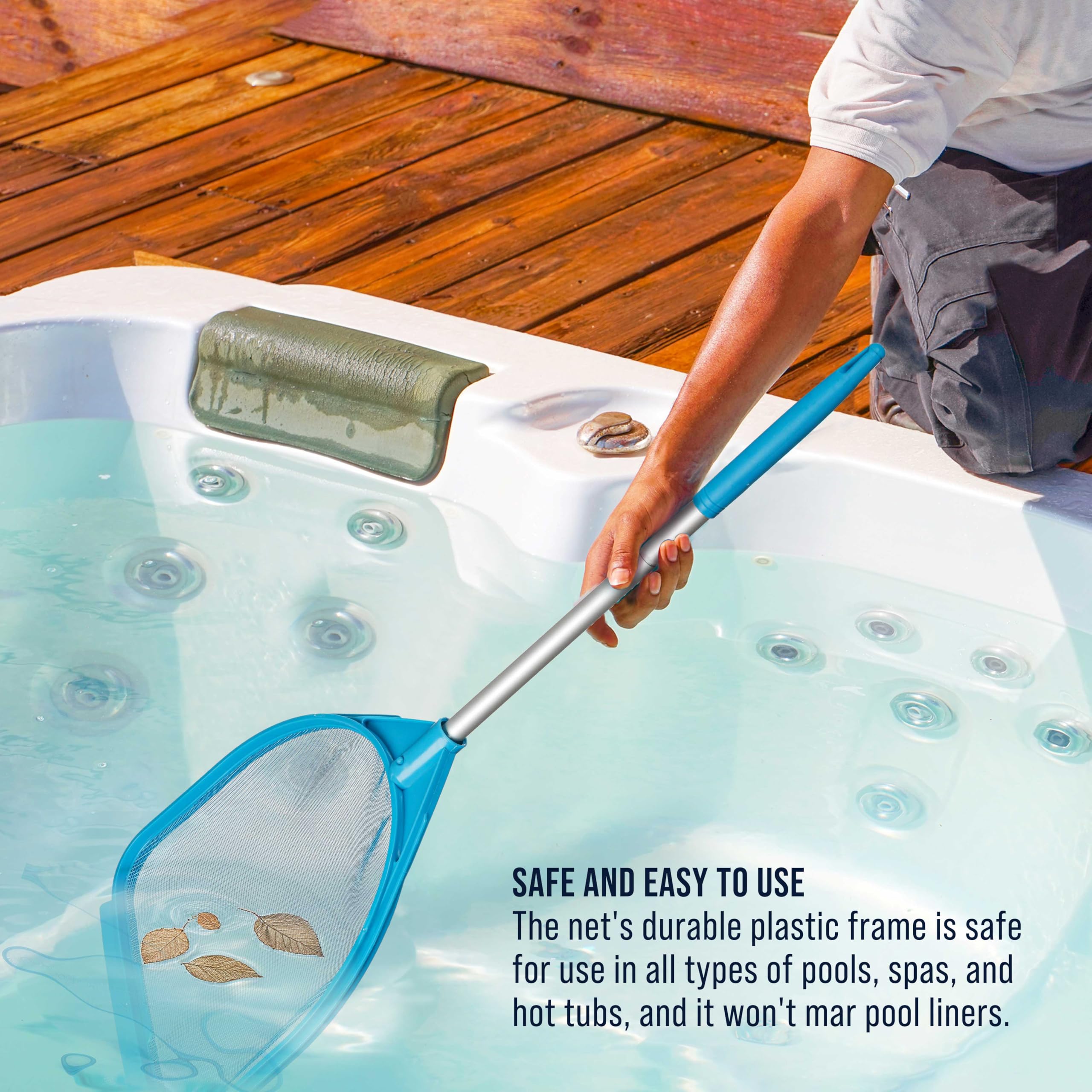 U.S. Pool Supply Skimmer Net and handle packaging