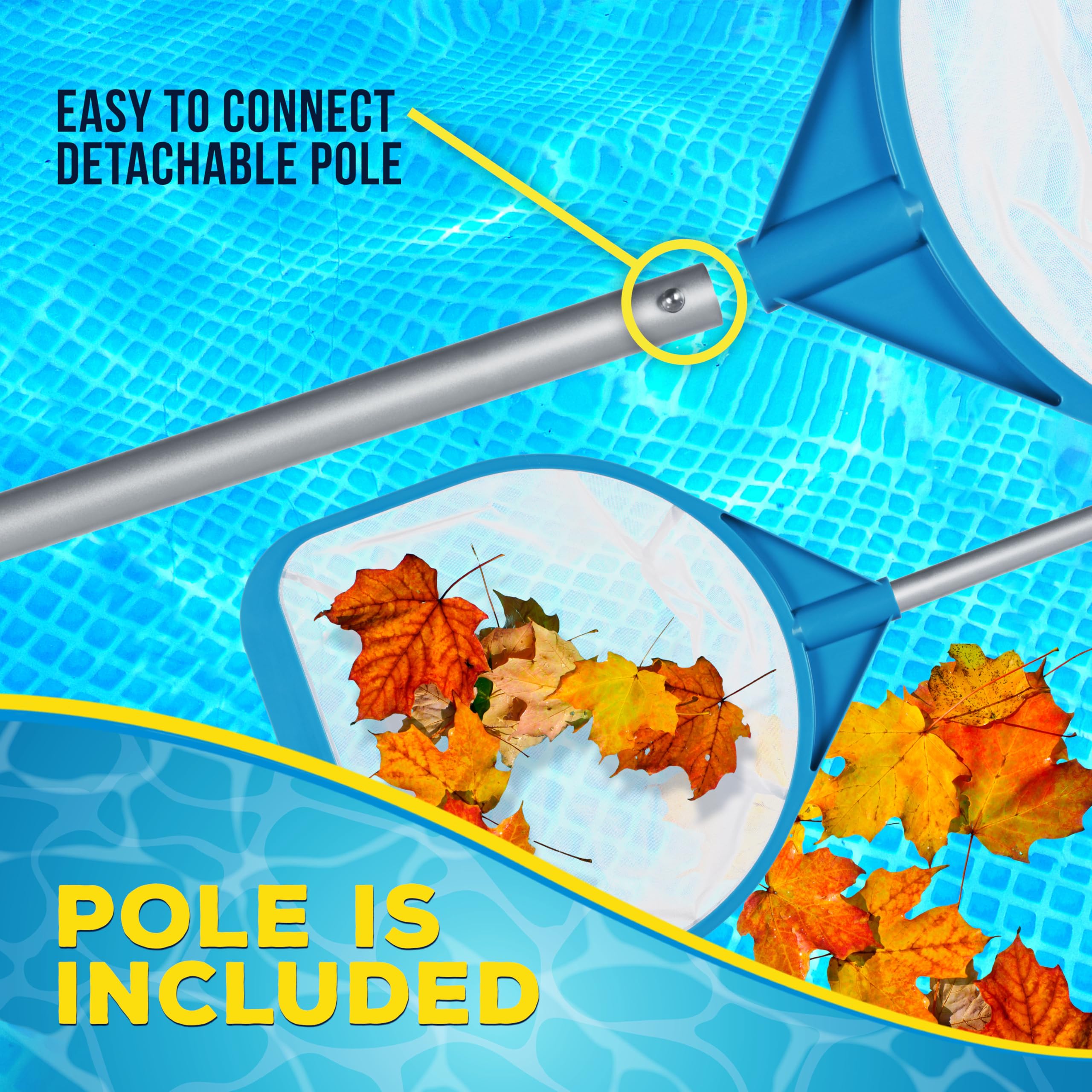 U.S. Pool Supply skimmer net dimensions and details