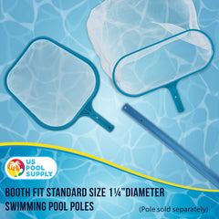 U.S. Pool Supply skimmer net set with telescopic pole